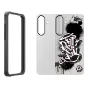 Samsung EF-JS936 Flipsuit Rugged -suojakuori Galaxy S25+ -puhelimelle, musta