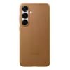 Tekonahkakotelo Samsung Galaxy S25+ suojakotelo ruskea 6,7 tuumaa