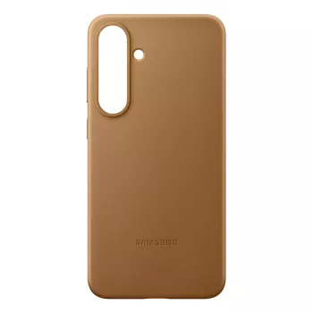 Tekonahkakotelo Samsung Galaxy S25+ suojakotelo ruskea 6,7 tuumaa