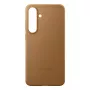 Tekonahkakotelo Samsung Galaxy S25+ suojakotelo ruskea 6,7 tuumaa