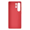 Suojakotelo Samsung Galaxy S25 Ultra silikonikotelo punainen monokromaattinen