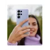 Suojakotelo Samsung Galaxy S25 Ultra silikonikotelo punainen monokromaattinen