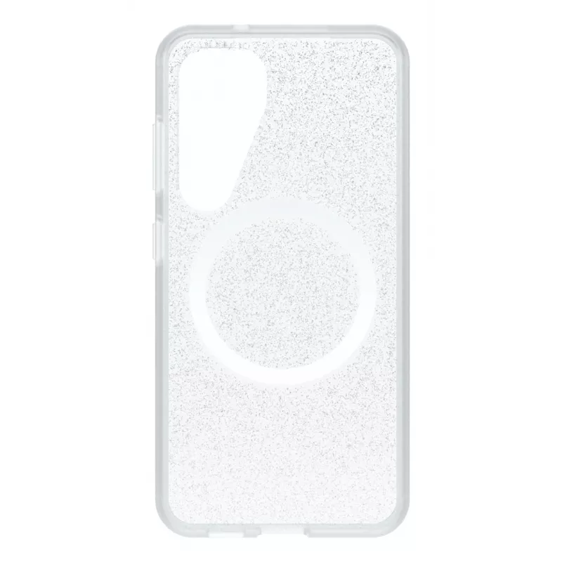 Samsung Otterbox React Case magneeteilla Galaxy S25, kotelo, Samsung, Galaxy S25, 15,8 cm (6,2 tuumaa), musta, läpinäkyvä