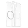 Samsung Otterbox React Case magneeteilla Galaxy S25, kotelo, Samsung, Galaxy S25, 15,8 cm (6,2 tuumaa), musta, läpinäkyvä
