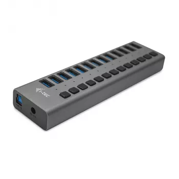 i-tec USB 3.0 latauskeskitin 13 porttia + verkkosovitin 60 W