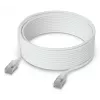 Ubiquiti UniFi Etherlighting -verkkokaapeli, 12 m, Cat6, valkoinen (UACC-Cable-Patch-EL-12M-W)