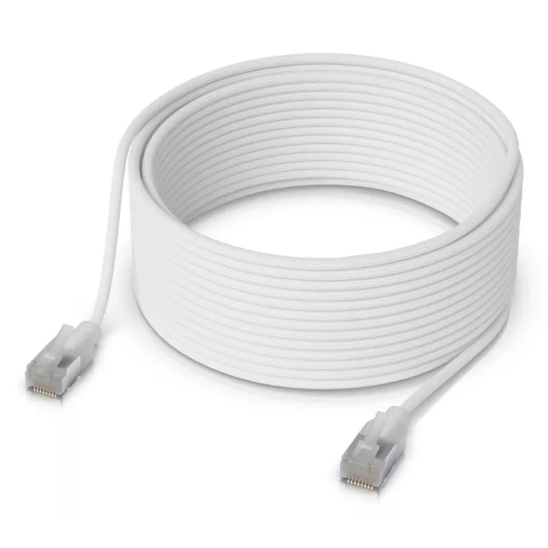 Ubiquiti UniFi Etherlighting -patch-kaapeli, 15 m, Cat6, valkoinen (UACC-Cable-Patch-EL-15M-W)