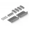 Asennussarja Ubiquiti UACC-Rack-Ear-2U sinkitty teräs harmaa