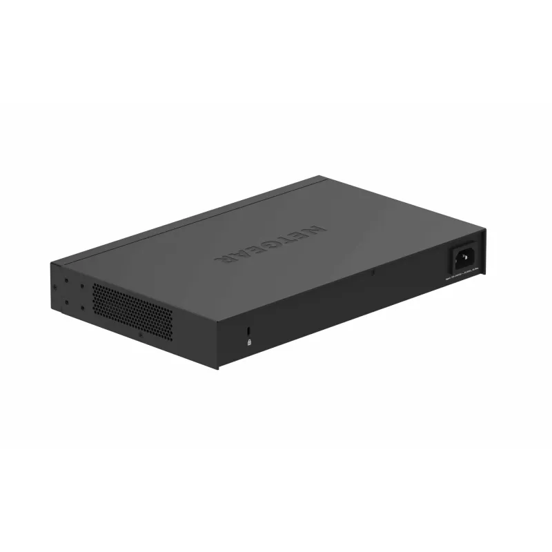 NETGEAR GS324P hallitsematon Gigabit Ethernet (10/100/1000) Power over Ethernet (PoE) 1U musta