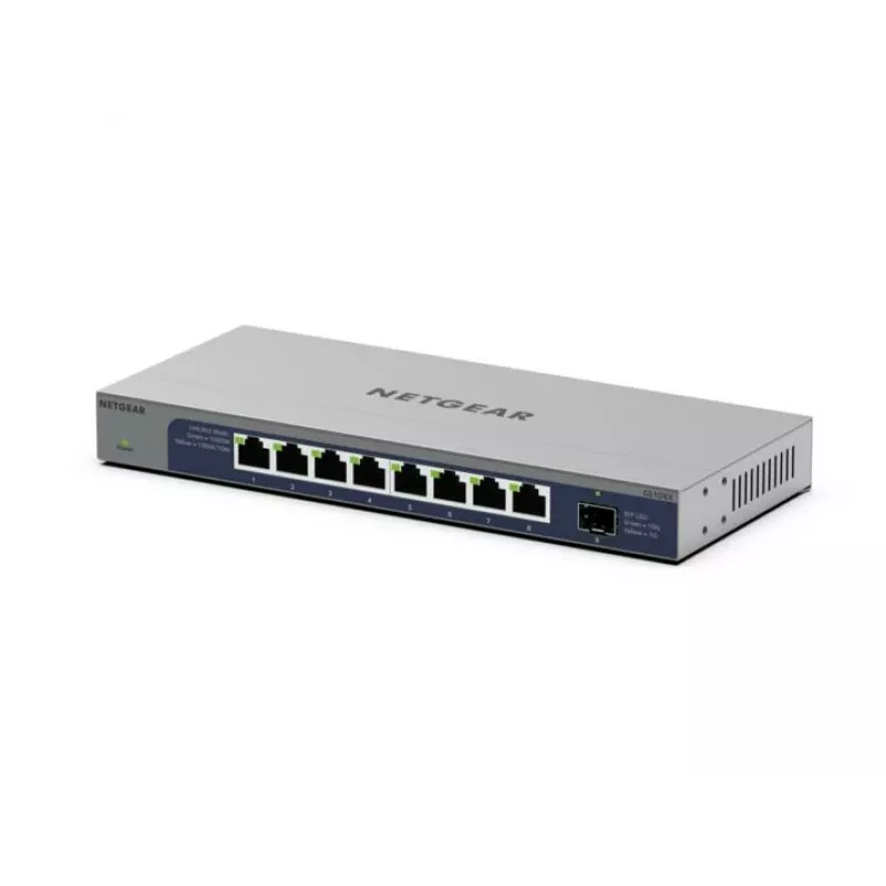 NETGEAR GS108X hallitsematon L2 Gigabit Ethernet (10/100/1000) harmaa