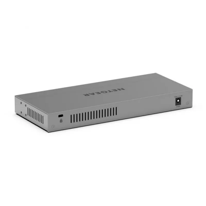 NETGEAR GS108X hallitsematon L2 Gigabit Ethernet (10/100/1000) harmaa