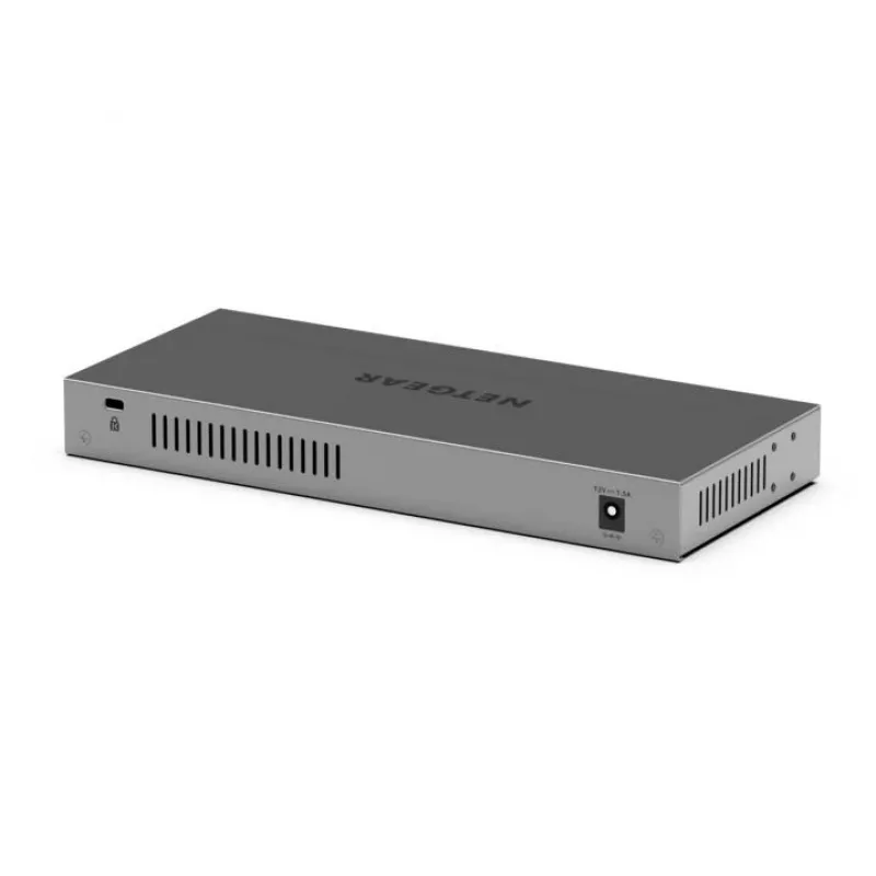 NETGEAR GS108X hallitsematon L2 Gigabit Ethernet (10/100/1000) harmaa