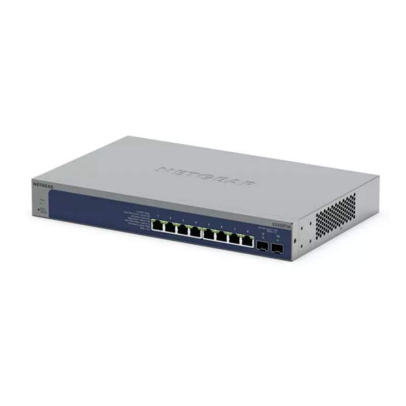 Hallittava kytkin NETGEAR XS508TM L2/L3/L4 harmaa