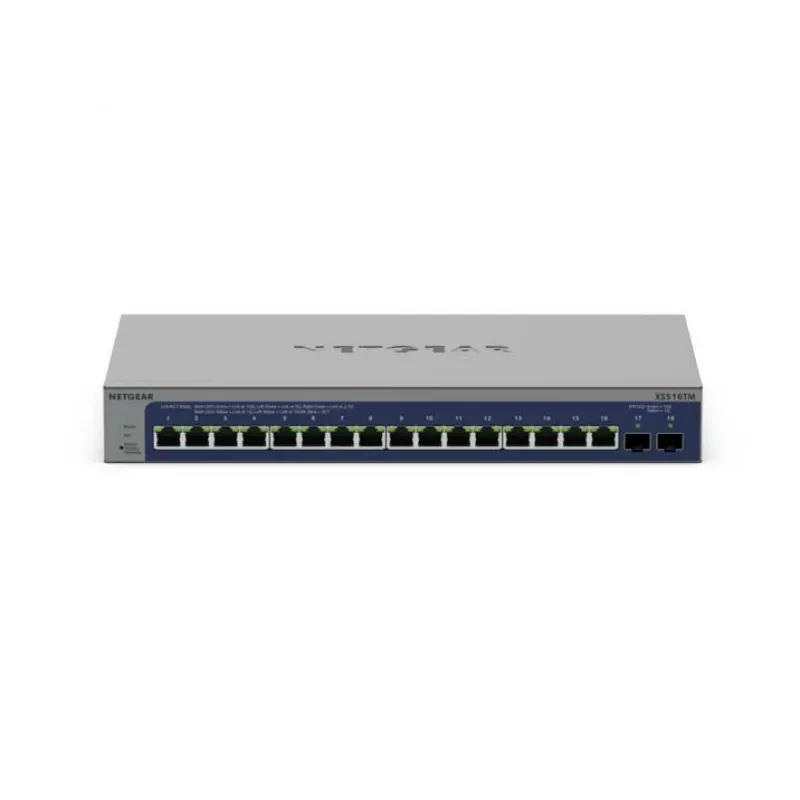 Hallittava kytkin NETGEAR XS516TM L2/L3/L4 16000 MAC-osoitetta