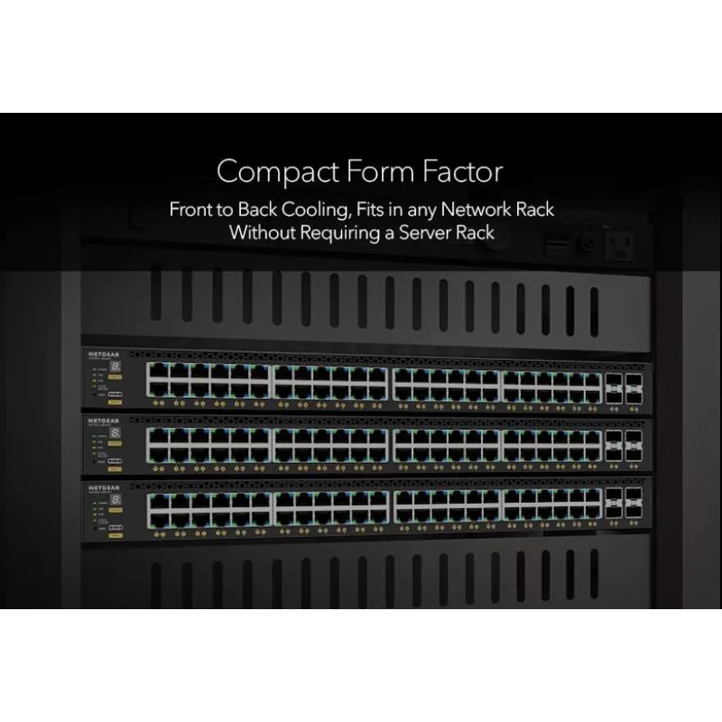 Hallittava kytkin NETGEAR M4350-32F8V L3 1040 Gbit/s 1U