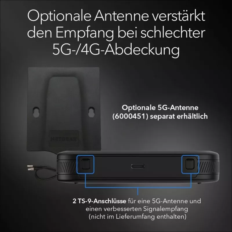 NETGEAR M3 langaton reititin kaksikaista (2,4 GHz / 5 GHz) musta