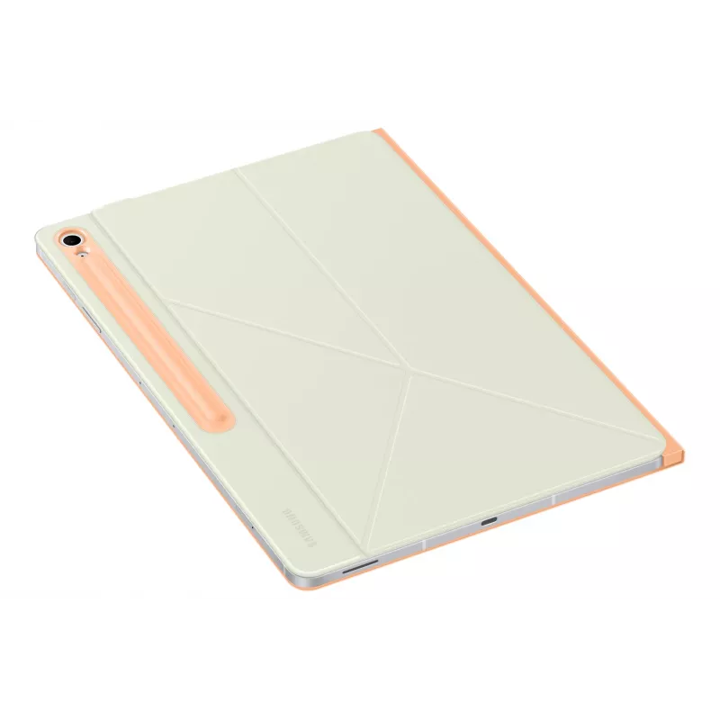 Samsung EF-BX620 Smart Book Cover -suojakansi Galaxy Tab S10 FE+ -tabletille, jalustatoiminto, magneettisulkeminen, kynäpidike, 458 g, oranssi