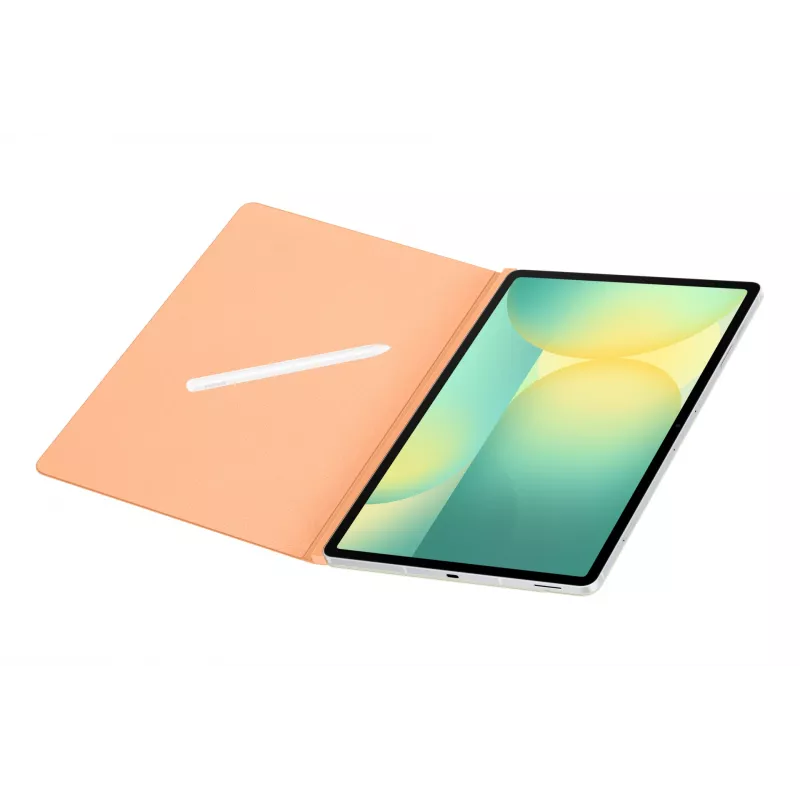 Samsung EF-BX620 Smart Book Cover -suojakansi Galaxy Tab S10 FE+ -tabletille, jalustatoiminto, magneettisulkeminen, kynäpidike, 458 g, oranssi