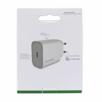 Sisälaturi 4smarts 465575 yleinen valkoinen USB