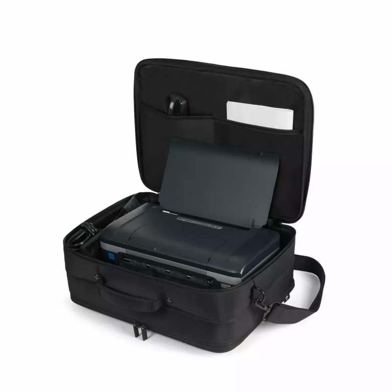 DICOTA Eco Multi Core - 14-16 inch kannettavan tietokoneen laukku - musta / 300d 100% kierrätetty PET-polyesteri