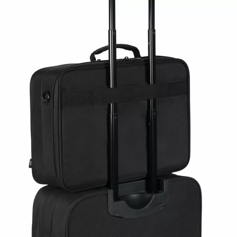 DICOTA Eco Multi Core - 14-16 inch kannettavan tietokoneen laukku - musta / 300d 100% kierrätetty PET-polyesteri