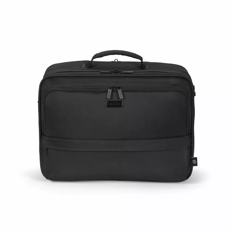 DICOTA Eco Multi Core - 14-16 inch kannettavan tietokoneen laukku - musta / 300d 100% kierrätetty PET-polyesteri