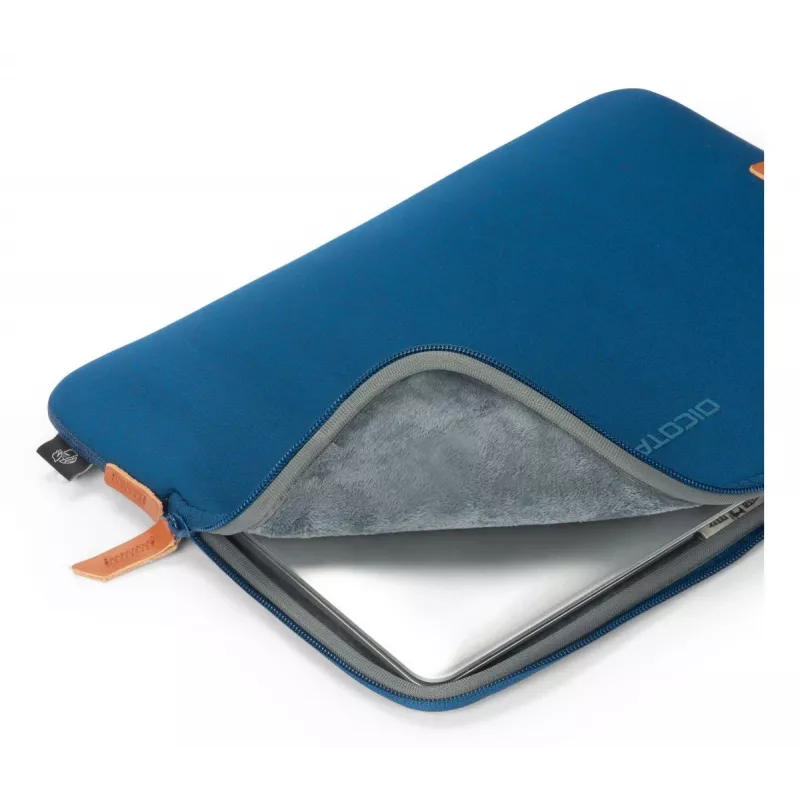 DICOTA Skin Urban- 14in MacBook-suoja - Navy Blue / kierrätetty polyesteri-neopreenikangas