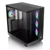 PC-kotelo Thermaltake View 380 XL TG ARGB Midi Tower musta