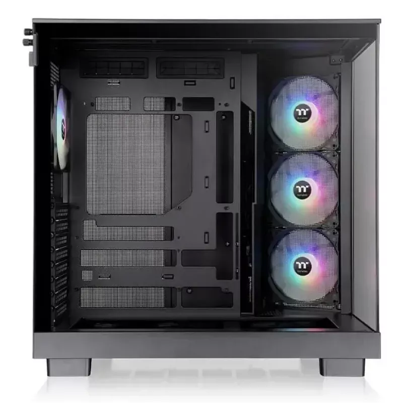 PC-kotelo Thermaltake View 380 XL TG ARGB Midi Tower musta