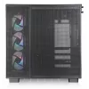PC-kotelo Thermaltake View 380 XL TG ARGB Midi Tower musta