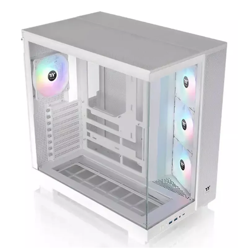 PC-kotelo Thermaltake View 380 XL TG ARGB Midi Tower valkoinen