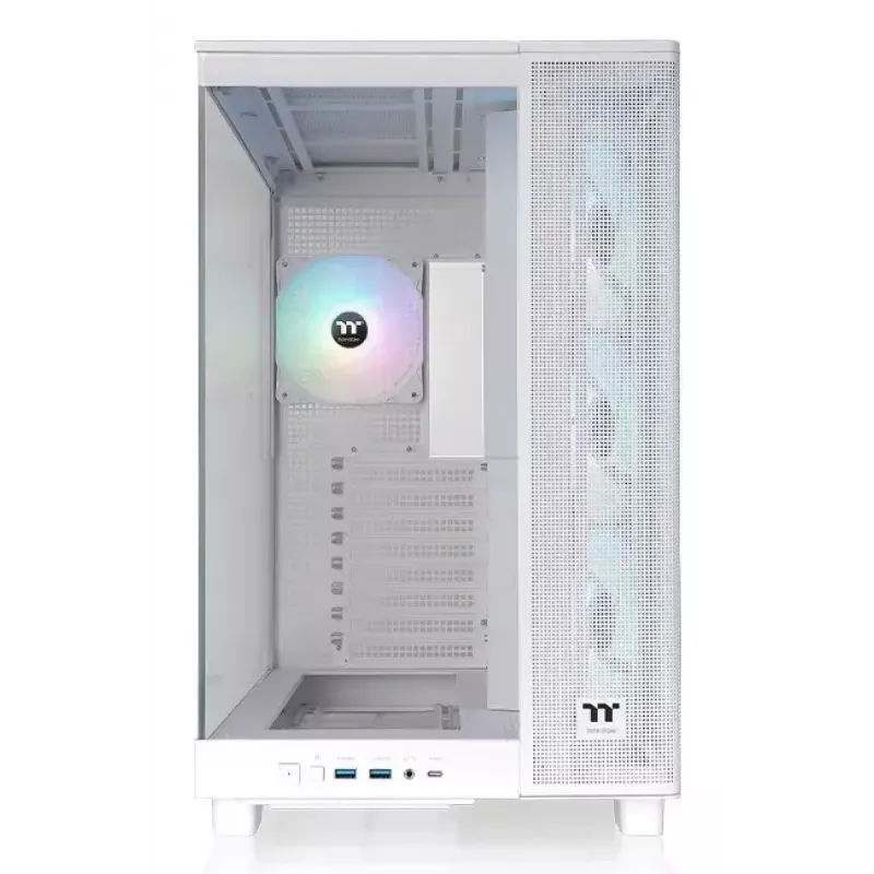 PC-kotelo Thermaltake View 380 XL TG ARGB Midi Tower valkoinen