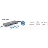 USB-keskitin D-Link DUB-2340 USB-C 4-porttinen USB 3.0 Power Delivery 60W