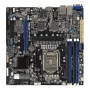 ASUS P12R-M palvelimen emolevy, micro ATX, LGA 1200, Intel C252