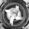 WMF KITCHENminis 0416490011 0,8 L pöytäsekoitin 400 W musta, ruostumaton teräs, läpinäkyvä