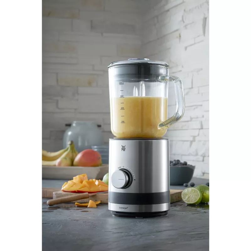 WMF KITCHENminis 0416490011 0,8 L pöytäsekoitin 400 W musta, ruostumaton teräs, läpinäkyvä