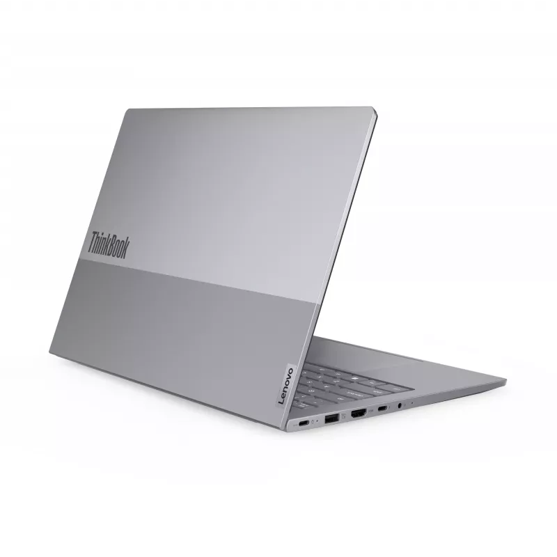 Lenovo ThinkBook 14 G8 IAL kannettava Intel Core Ultra 5 225U, 16 GB RAM, 512 GB SSD, 35,6 cm (14") WUXGA IPS, Wi-Fi 6E, Windows 11 Pro, saksalainen näppäimistö, harmaa (Arctic Grey)