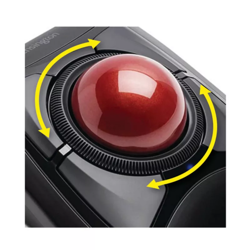 Kensington Expert hiiri langaton trackball, molempikätinen, optinen, RF Wireless + Bluetooth, 400 DPI, musta