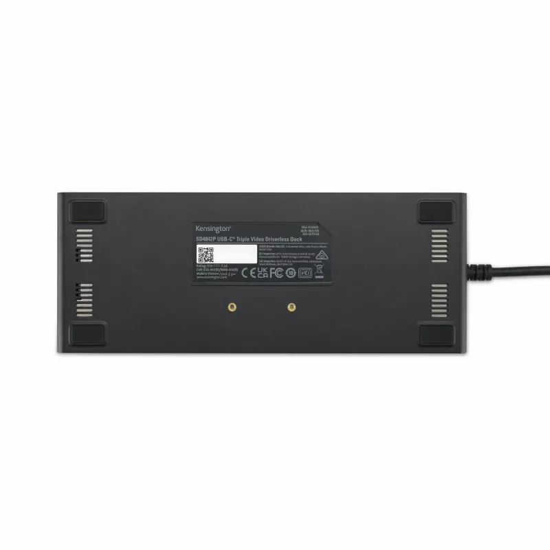 Kensington SD4842P EQ USB-C 10Gbps Triple Video Driverless -telakointiasema 100W Power Delivery