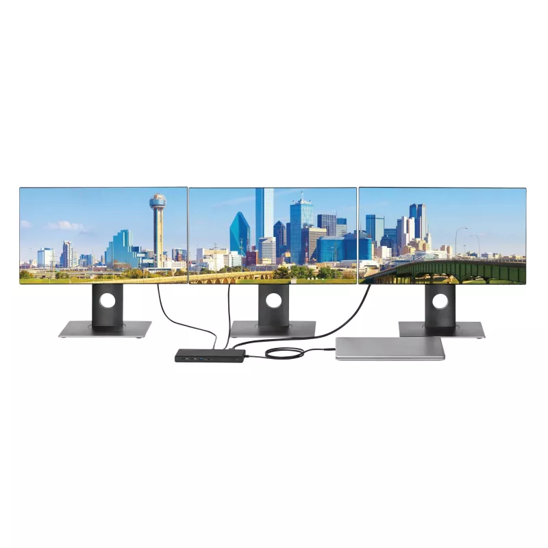 Kensington SD4842P EQ USB-C 10Gbps Triple Video Driverless -telakointiasema 100W Power Delivery