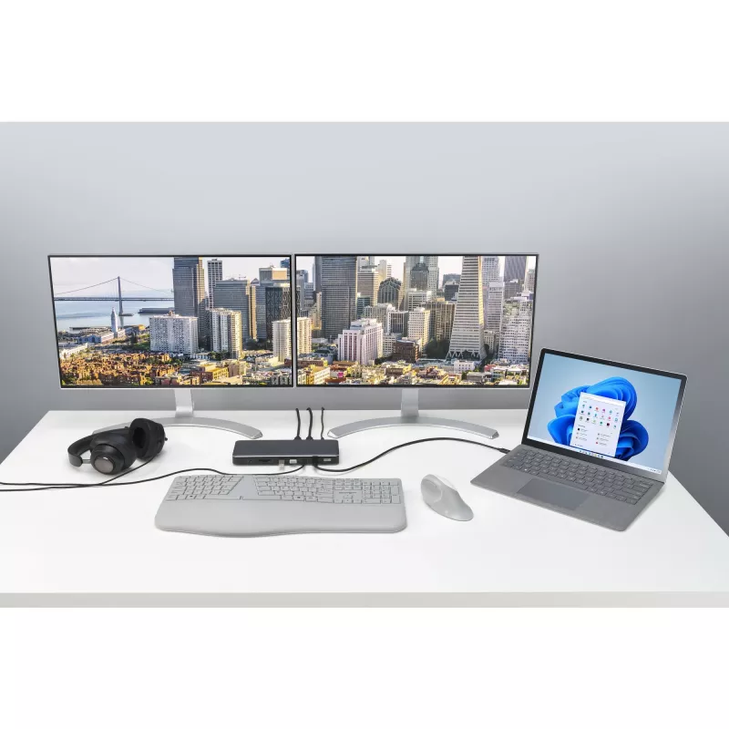 Kensington SD5760T Thunderbolt 4 Dual 4K -telakointiasema 96W virransyötöllä