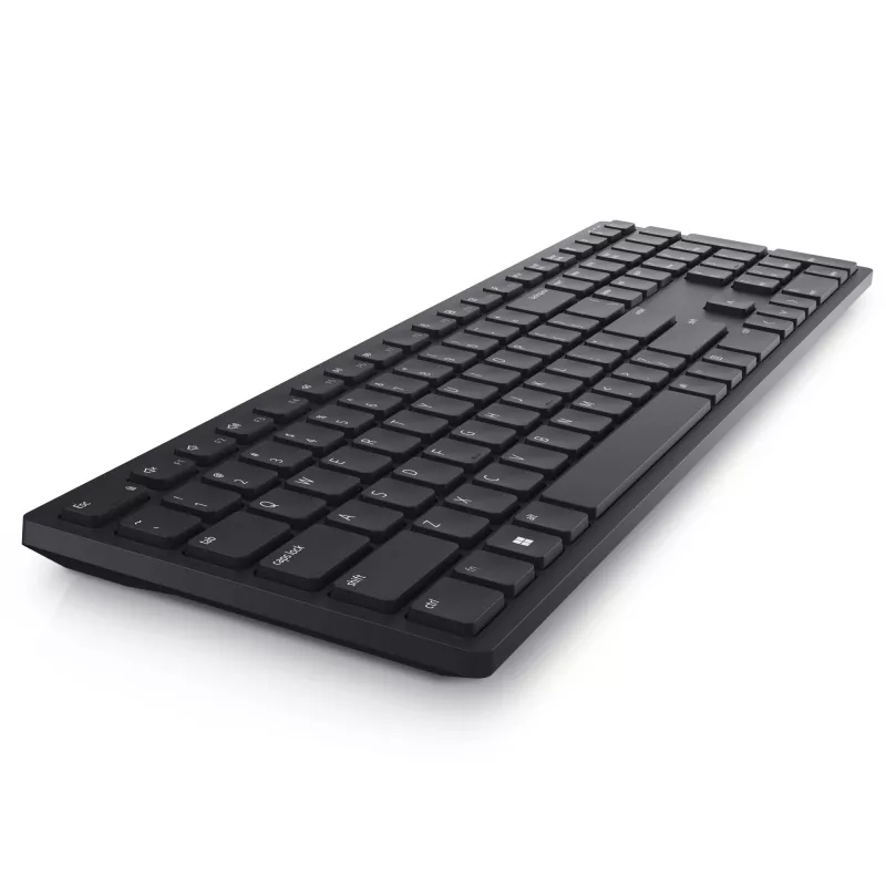 DELL Pro näppäimistö - KB500 - German (QWERTZ), Full-size (100%), langaton, RF Wireless, QWERTZ, musta