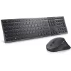 DELL KM900 näppäimistö-hiiri-sarja Office RF Wireless + Bluetooth QWERTZ saksa grafiitti