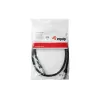 Equip 119382 HDMI 2.1 Ultra High Speed -kaapeli Ethernetillä, HDMI A uros–uros, 3,0 m, 8K/60Hz, HDR, 48 Gbit/s, kullatut liittimet, musta