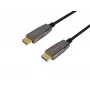 Equip HDMI 2.1 aktiivinen optinen kaapeli, 30 m, 8K/60 Hz, 30 m, HDMI Type-A (Standard), HDMI Type-A (Standard), 3D, Audio Return Channel (ARC), musta