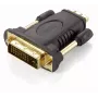 Equip DVI-D Dual Link - HDMI -adapteri, DVI (24+1), HDMI A, musta