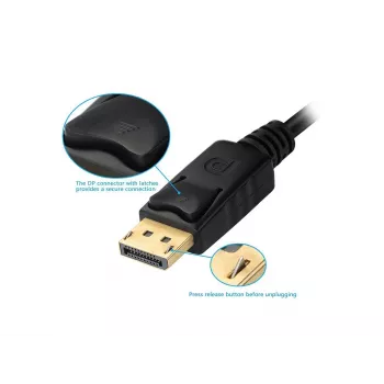Adapteri DisplayPort - VGA HDMI DVI Equip 133441