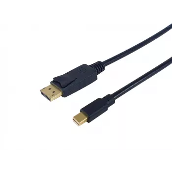 Equip Mini DisplayPort - DisplayPort -kaapeli, M/M, 2,0 m