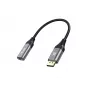 Equip DisplayPort 1.2 - HDMI -adapteri, 4K/60Hz, 0,15 m, DisplayPort, HDMI, uros, naaras, suora