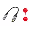 Equip DisplayPort 1.2 - HDMI -adapteri, 4K/60Hz, 0,15 m, DisplayPort, HDMI, uros, naaras, suora